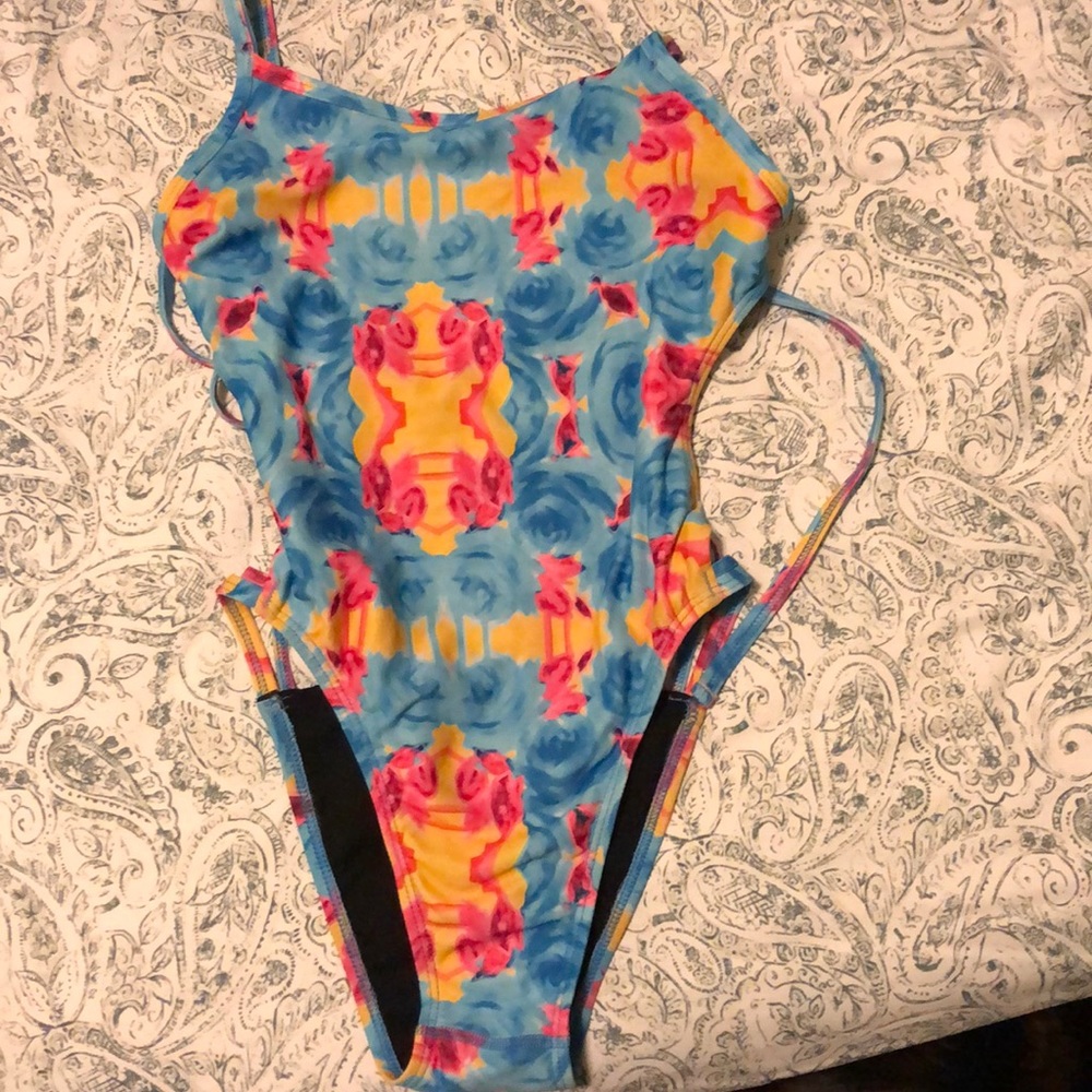 Jolyn Clothing Multicolor One Piece Swimsuit